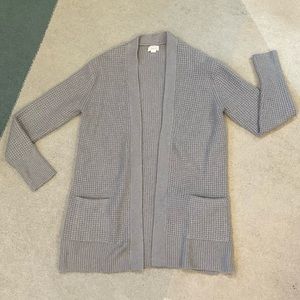 Caslon Waffle Knit Cardigan